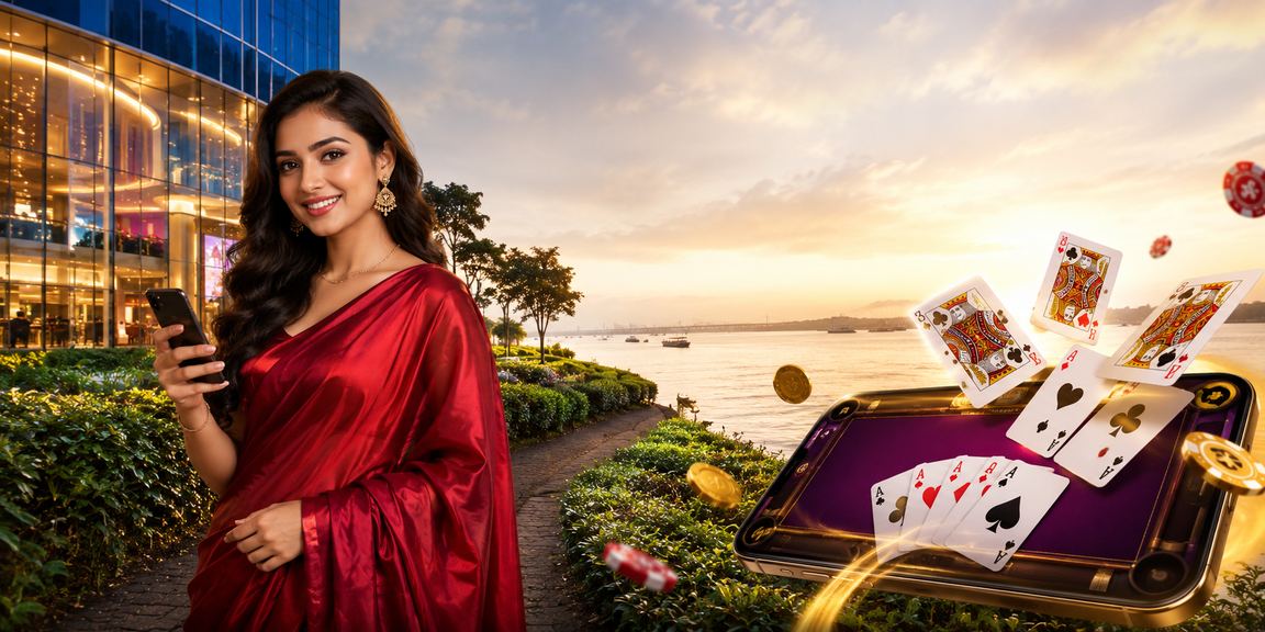 A scene of Teen Patti being played at a tea garden in Mymensingh